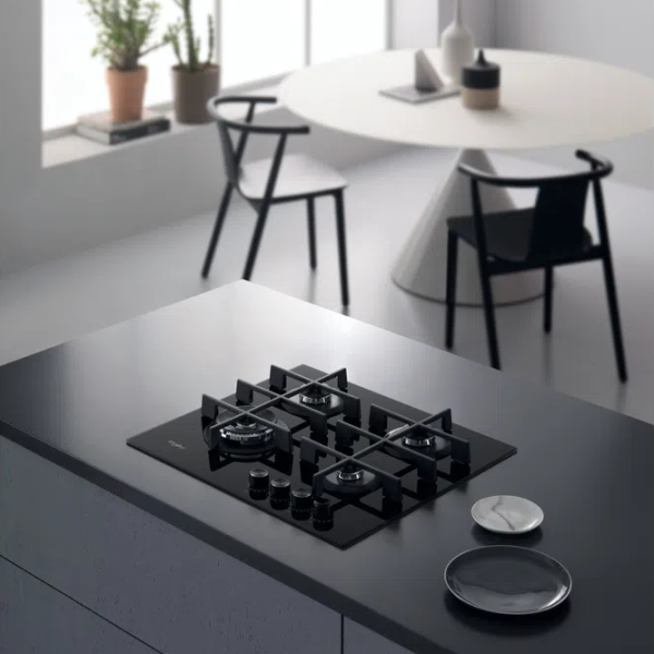Plită încorporabilă pe gaz Whirlpool GOWL 628/ NB Black photo 4