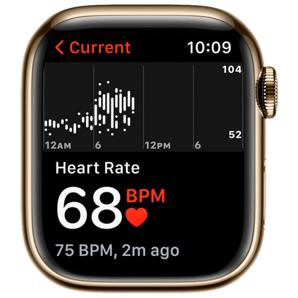 Ceas inteligent Apple Watch Series 7 + Cellular MKJX3WB/ A/ Oțel inoxidabil Gold/ Dark Cherry Sport photo 5