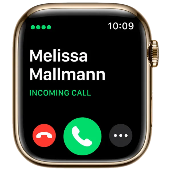 Ceas inteligent Apple Watch Series 7 + Cellular MKJX3WB/ A/ Oțel inoxidabil Gold/ Dark Cherry Sport photo 7