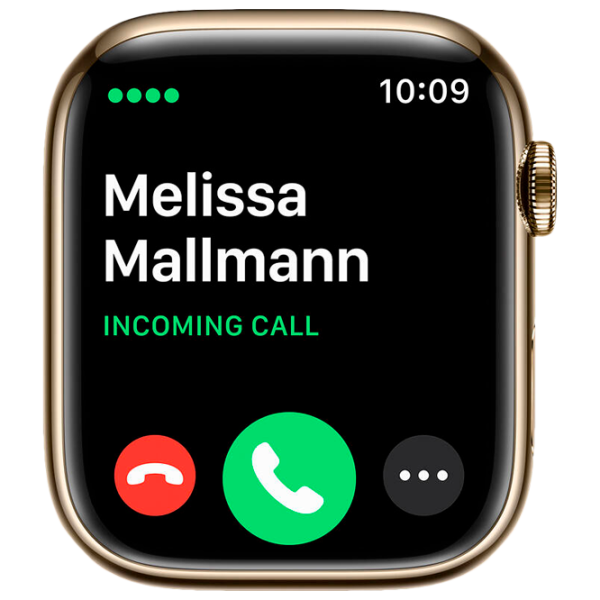 Ceas inteligent Apple Watch Series 7 + Cellular MKJX3WB/ A/ Oțel inoxidabil Gold/ Dark Cherry Sport photo 7