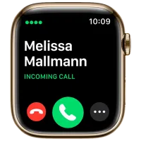 Умные часы Apple Watch Series 7 + Cellular MKJX3WB/ A/ Нержавеющая сталь Золотой/ Dark Cherry Sport photo 7