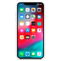 Husă pentru smartphone Apple iPhone XS Max Apple/ Back/ TPU/ White photo 2