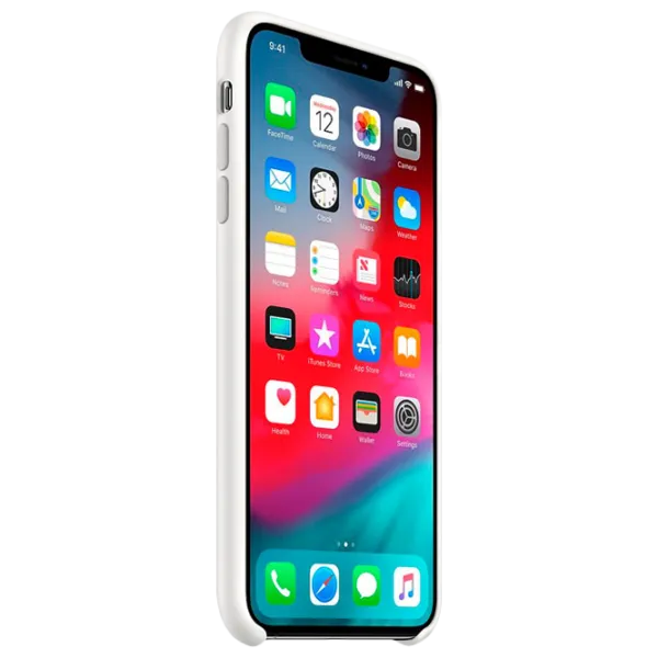 Чехол для смартфона Apple iPhone XS Max Apple/ Back/ TPU/ Белый photo 3