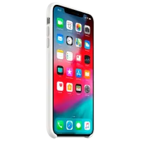 Husă pentru smartphone Apple iPhone XS Max Apple/ Back/ TPU/ White photo 3