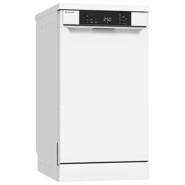 Посудомоечная машина SHARP QW-NS1CF49EW-EU Узкая/ Белый photo 2 Посудомоечная машина SHARP QW-NS1CF49EW-EU Узкая/ Белый photo 2
