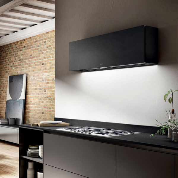 Hotă Elica Rules DEKT/F/90 Șemineu/ Black/ Dekton photo 3
