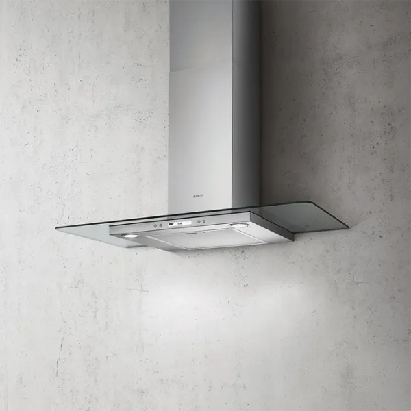 Hotă Elica Flat Glass Plus IX/A/60 Șemineu/ Inox/ Gray photo 3