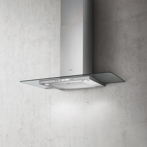 Hotă Elica Flat Glass Plus IX/A/60 Șemineu/ Inox/ Gray photo 3