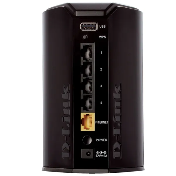 Wi-Fi Router D-Link DIR-850L/ RU/ A1A 300 Mbit/ s/ 900 Mbit/ s/ Black photo 2