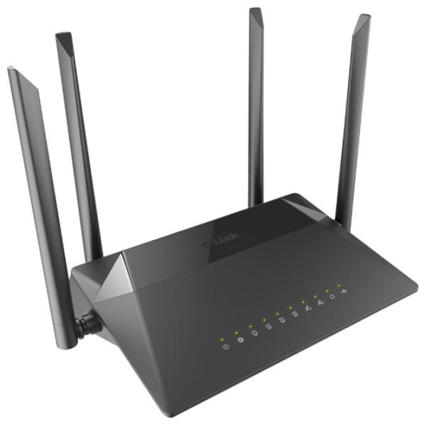 Wi-Fi Router D-Link DIR-825/ RU/ R2A 300 Mbit/ s/ 867 Mbit/ s/ Black photo 2