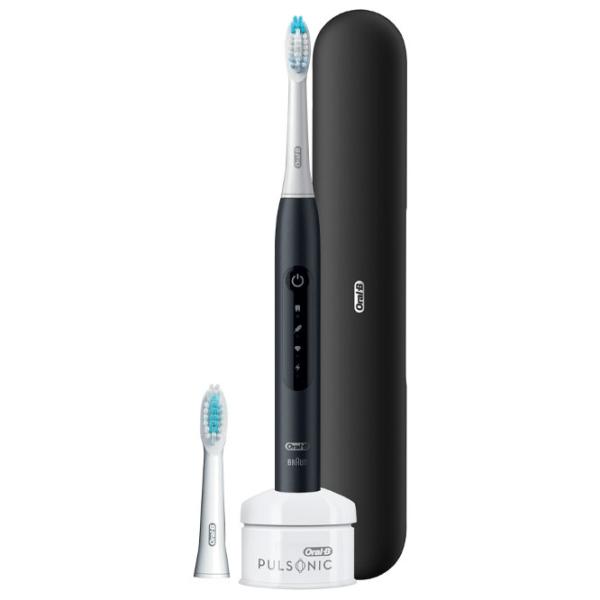 Periuță de dinți electrică Braun Pulsonic Slim Luxe 4500 Ultrasunete/ White photo 2
