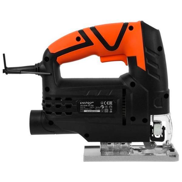 Fierăstrău pentru decupat Dnipro-M JS-75S 28 mm/ Black photo 4