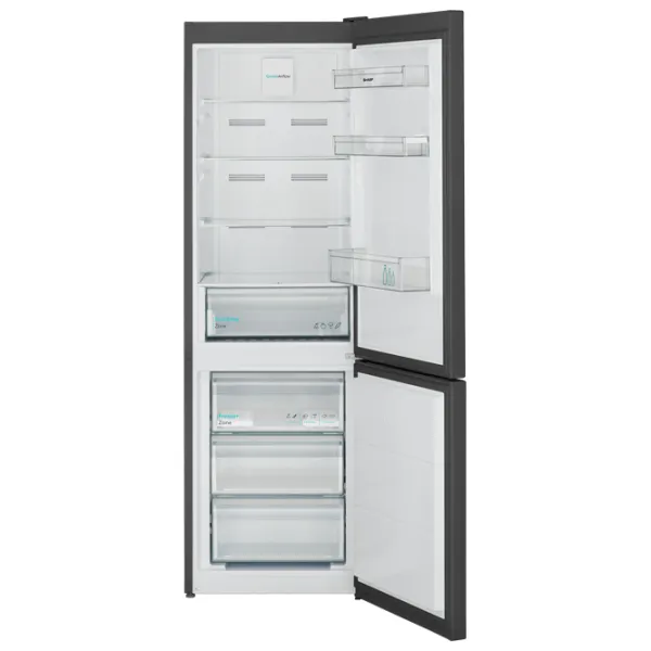 Frigider SHARP SJ-BA10DMXBF-EU cu congelator jos 331 l / 186 cm / Black photo 2