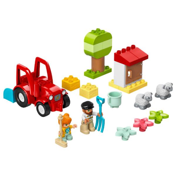 Конструктор LEGO Farm Tractor & Animal Care Ферма/ Разноцветный photo 2
