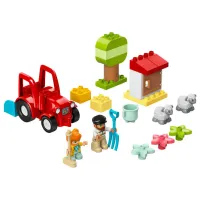 Constructor LEGO Farm Tractor & Animal Care Fermă/ Multicolor photo 2