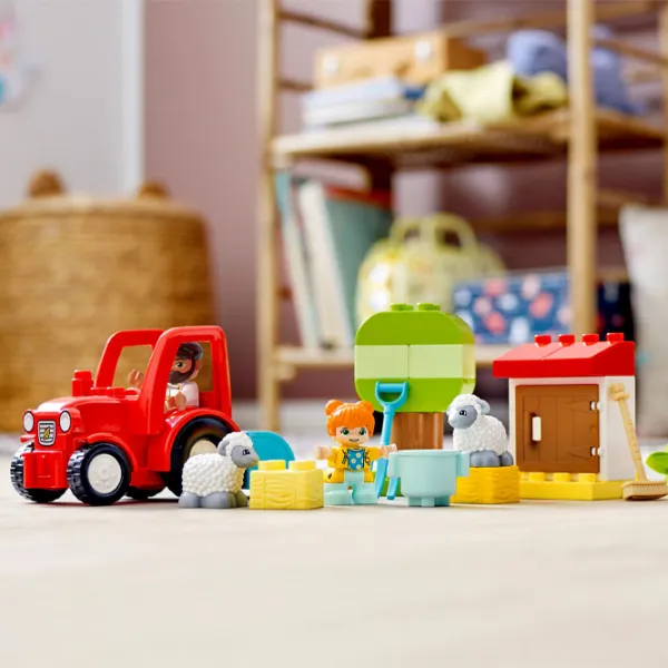 Конструктор LEGO Farm Tractor & Animal Care Ферма/ Разноцветный photo 4