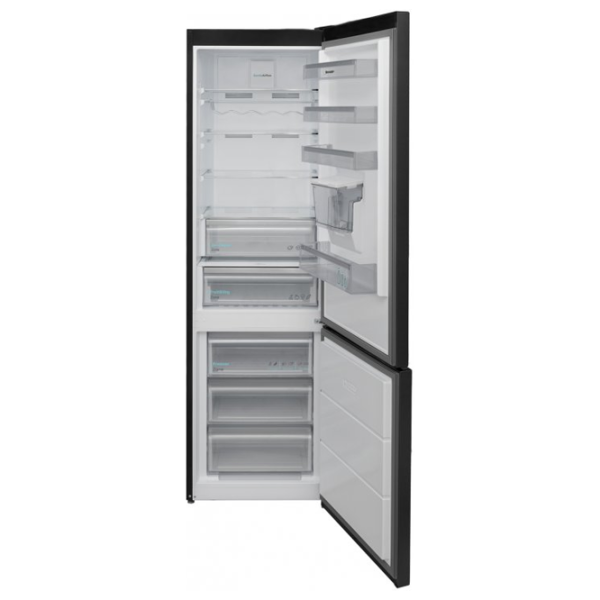 Frigider SHARP SJ-BA32DHDAE-EU cu congelator jos 367 l / 201 cm / Inox photo 2