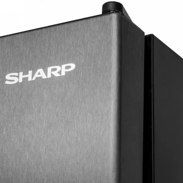 Frigider SHARP SJ-BA32DHDAE-EU cu congelator jos 367 l / 201 cm / Inox photo 4