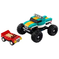 Constructor pentru copii LEGO Creator-Monster Truck Mașină/ Multicolor photo 2