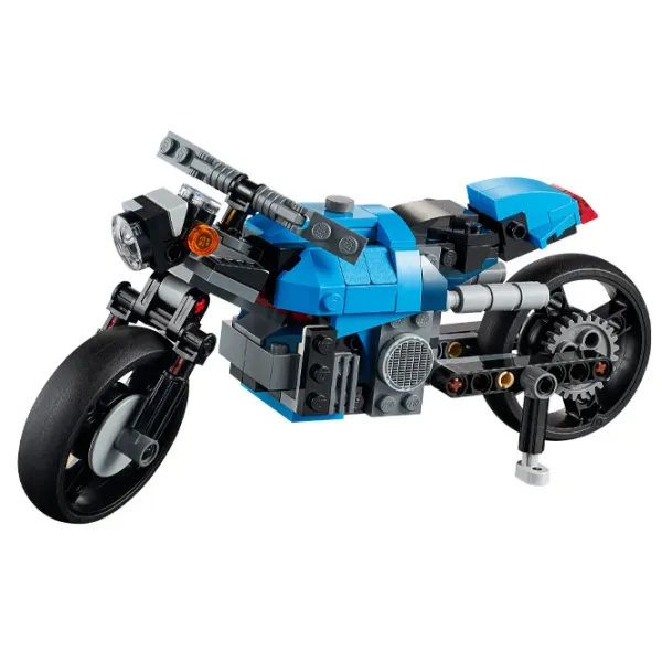 Детский конструктор LEGO Superbike мотоцикл/ Синий photo 3