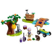 Constructor pentru copii LEGO Mia's Forest Adventure Pădure/ Multicolor photo 2