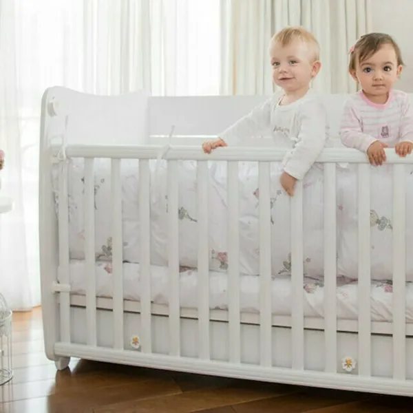Pat pentru copii Lorelli BED DREAM NEW (10150420024A) 0 luni - 4 ani/ White photo 4