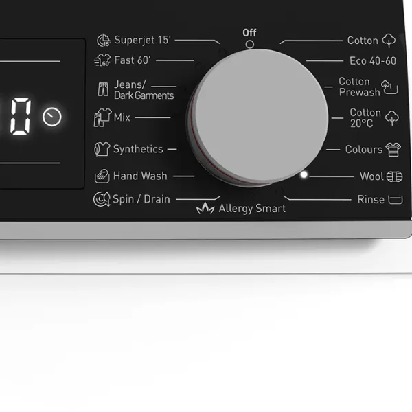 Mașină de spălat SHARP ES-NFB814AWC-EE 8 kg / 1400 rpm / White photo 6