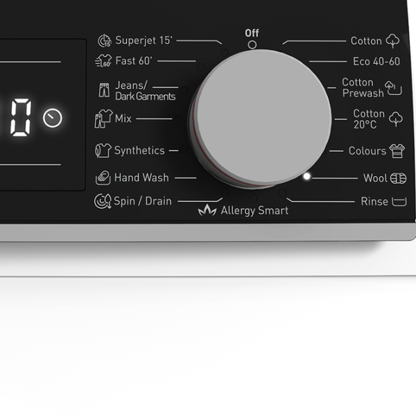 Mașină de spălat SHARP ES-NFB814AWC-EE 8 kg / 1400 rpm / White photo 6