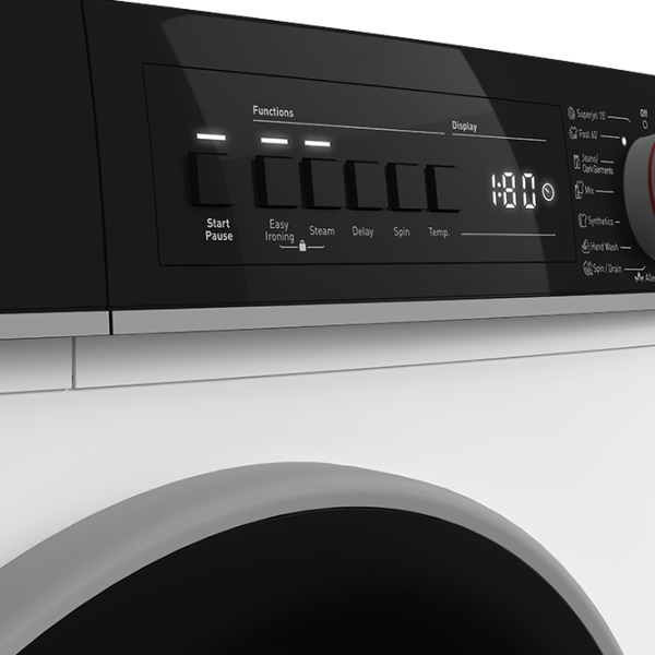 Mașină de spălat SHARP ES-NFB814AWC-EE 8 kg / 1400 rpm / White photo 7