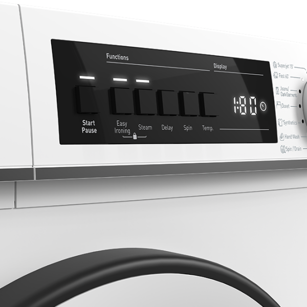Стиральная машина SHARP ES-NFB9141WD-EE 9 кг / 1400 об/мин / Белый photo 7