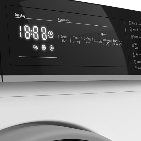 Mașină de uscat rufe SHARP KD-NHH8S8GW3-EE 8 kg/ White photo 5