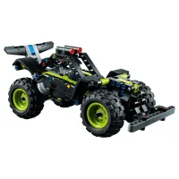 Constructor pentru copii LEGO Monster Jam Grave Digger Mașină/ Black photo 3