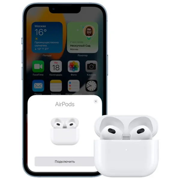 Căști Apple AirPods 3 MagSafe Charging Case White Fără fir/ Personal photo 6