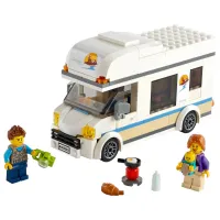 Constructor pentru copii LEGO Holiday Camper Van Mașină/ White photo 2