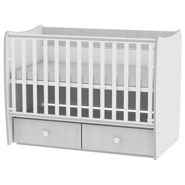 Pat pentru copii Lorelli BED MATRIX NEW (10150490034A) 0 luni - 4 ani/ White photo 2 Pat pentru copii Lorelli BED MATRIX NEW (10150490034A) 0 luni - 4 ani/ White photo 2