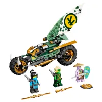 Constructor pentru copii LEGO Lloyd's Jungle Chopper Bike Ninjago/ Green photo 2