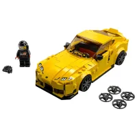 Constructor pentru copii LEGO Toyota GR Supra Mașină/ Yellow photo 2