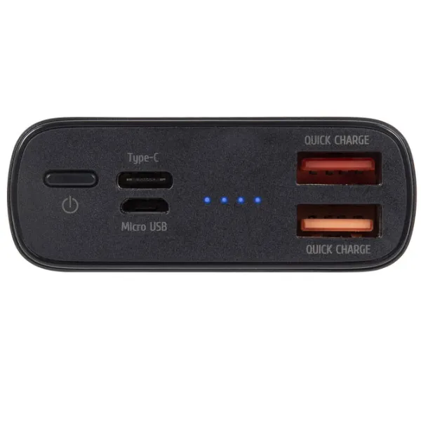 Power Bank RivaCase VA1037 10000 mAh/ Black photo 3