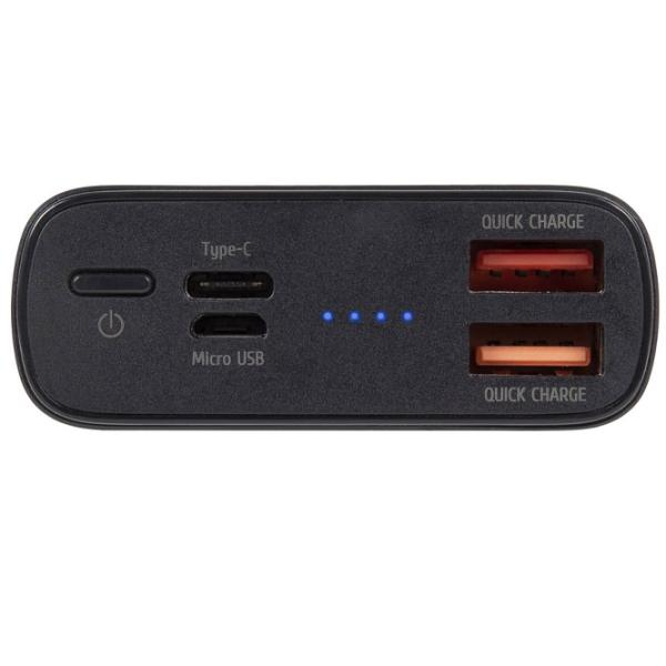 Power Bank RivaCase VA1037 10000 mAh/ Black photo 3