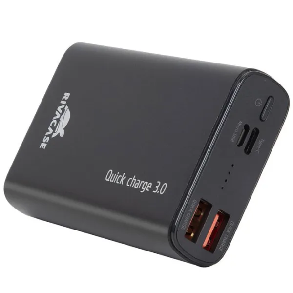 Power Bank RivaCase VA1037 10000 mAh/ Black photo 4