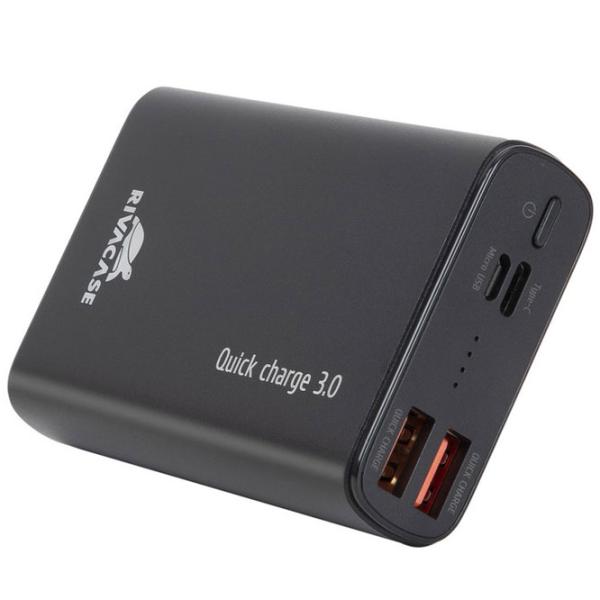 Power Bank RivaCase VA1037 10000 mAh/ Black photo 4