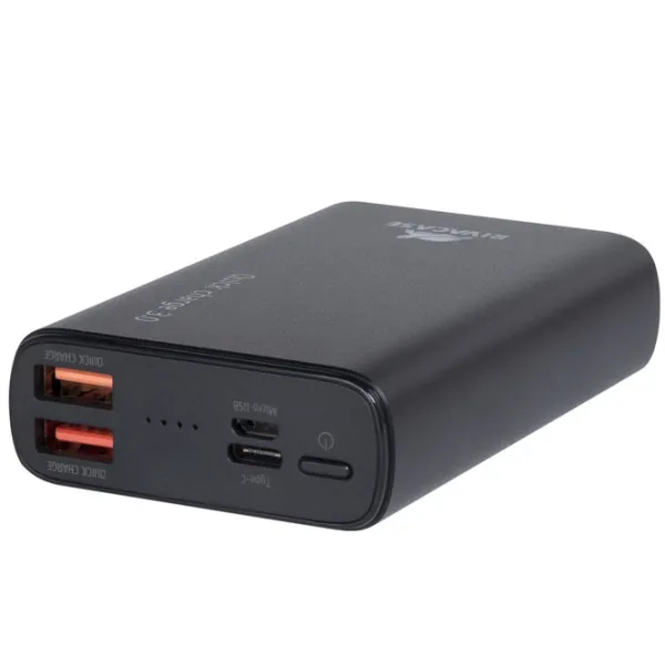 Power Bank RivaCase VA1037 10000 mAh/ Black photo 5