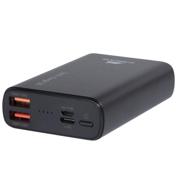 Power Bank RivaCase VA1037 10000 mAh/ Black photo 5