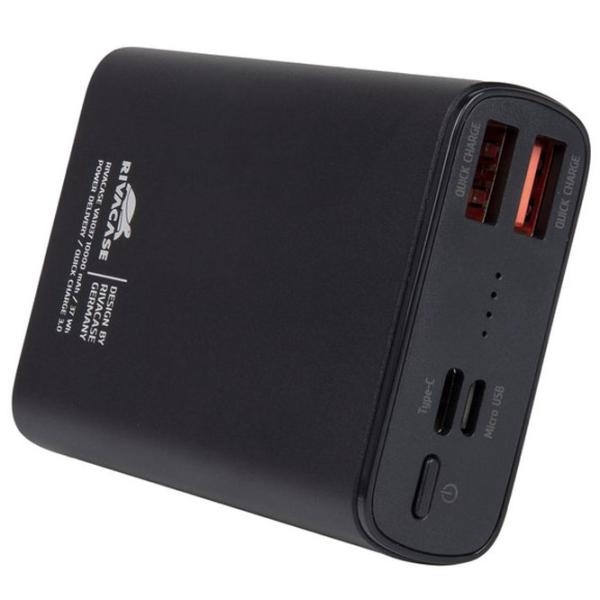 Power Bank RivaCase VA1037 10000 mAh/ Black photo 6