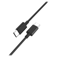 Cablu pentru telefon 79853-001 EVO USB Type-C + USB Type-C 1 m/ Black photo 2