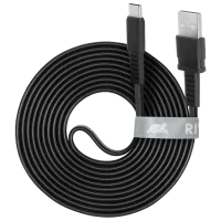 Кабель для телефона PS6002 RivaCase USB Type-A + USB Type-C 2.1 м/ Черный photo 4
