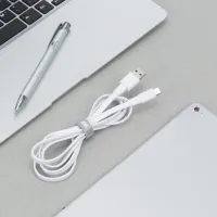 Cablu pentru telefon PS6002 RivaCase USB Type-A + USB Type-C 2.1 m/ White photo 5
