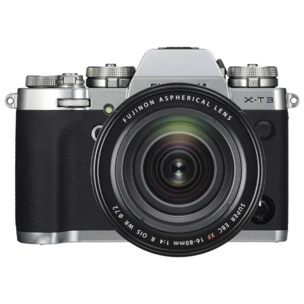 Фотоаппарат FujiFilm X-T3 Kit CMOS 4/ XF16-80mmF4 R OIS WR/ Серебристый photo 2 Фотоаппарат FujiFilm X-T3 Kit CMOS 4/ XF16-80mmF4 R OIS WR/ Серебристый photo 2