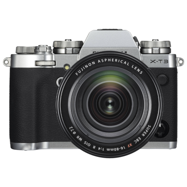 Фотоаппарат FujiFilm X-T3 Kit CMOS 4/ XF16-80mmF4 R OIS WR/ Серебристый photo 2 Фотоаппарат FujiFilm X-T3 Kit CMOS 4/ XF16-80mmF4 R OIS WR/ Серебристый photo 2