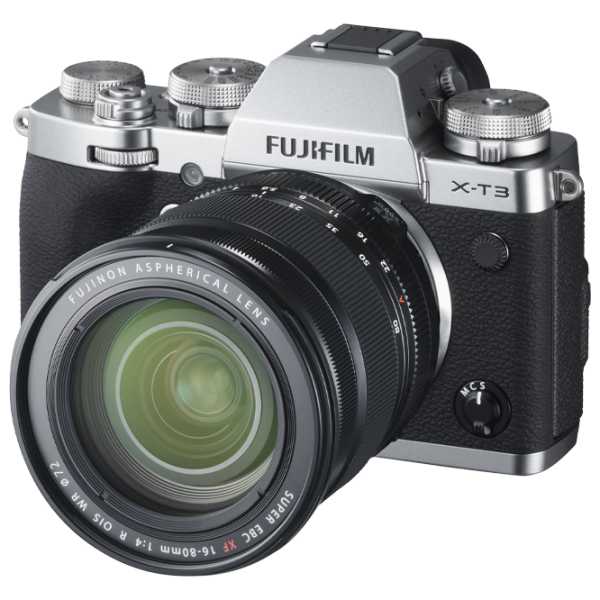Фотоаппарат FujiFilm X-T3 Kit CMOS 4/ XF16-80mmF4 R OIS WR/ Серебристый photo 3 Фотоаппарат FujiFilm X-T3 Kit CMOS 4/ XF16-80mmF4 R OIS WR/ Серебристый photo 3